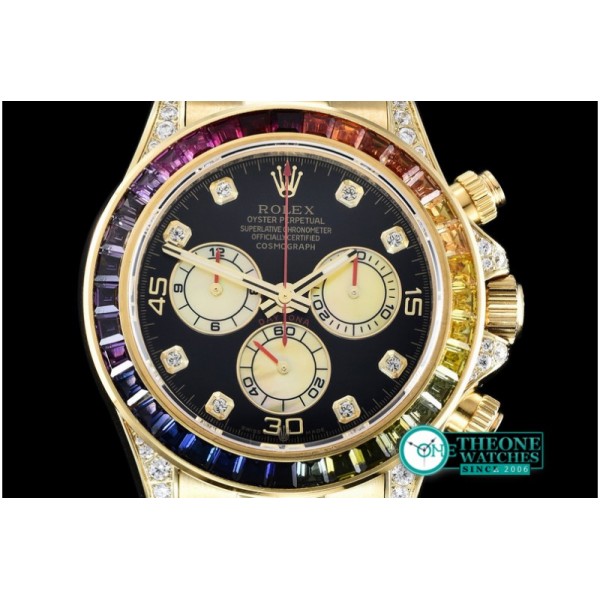 Rolex - Daytona YG/YG Black Dia BP Ult A-7750 Mod 4130