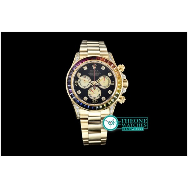 Rolex - Daytona YG/YG Black Dia BP Ult A-7750 Mod 4130