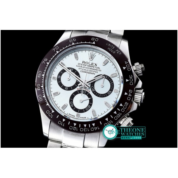 Rolex - Daytona SS/SS Ice Blue Cer BP Ult A-7750 Mod 4130