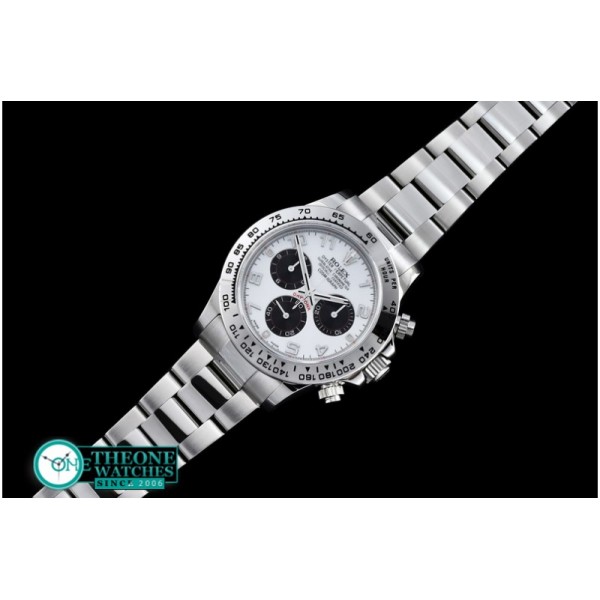 Rolex - Daytona SS/SS Wht Num Panda BP Ult A-7750 Mod 4130