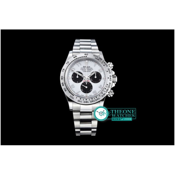 Rolex - Daytona SS/SS Wht Num Panda BP Ult A-7750 Mod 4130