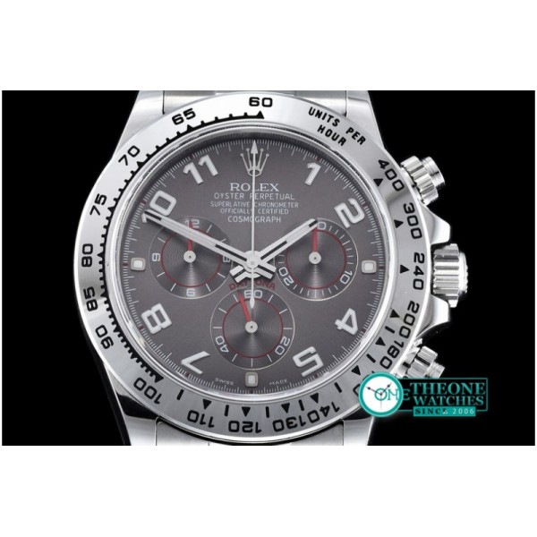 Rolex - Daytona SS/SS Grey Num BP Ult A-7750 Mod 4130