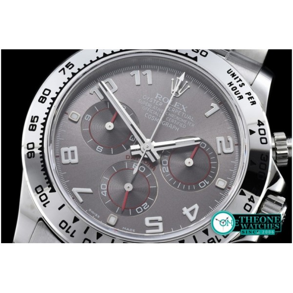 Rolex - Daytona SS/SS Grey Num BP Ult A-7750 Mod 4130