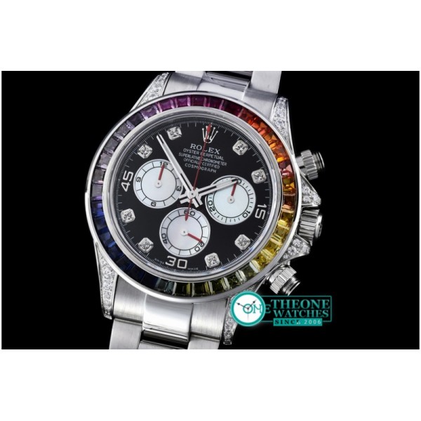 Rolex - Daytona SS/SS Black Dia BP Ult A-7750 Mod 4130