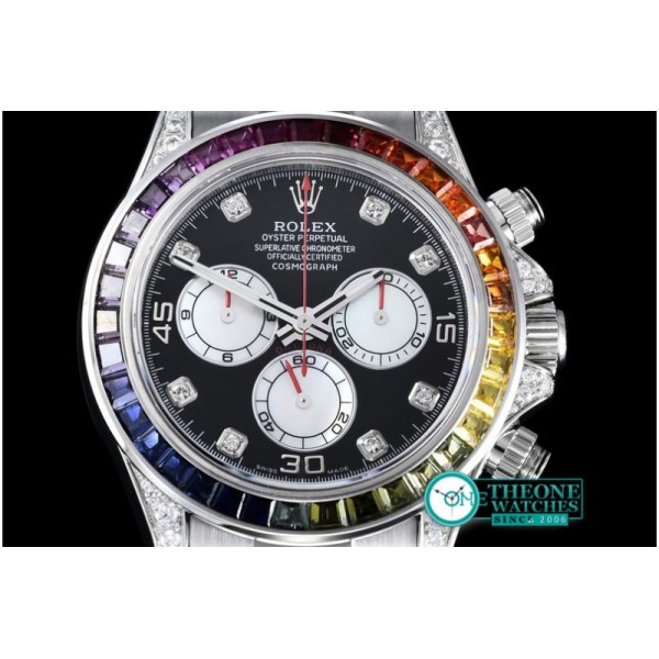 Rolex - Daytona SS/SS Black Dia BP Ult A-7750 Mod 4130