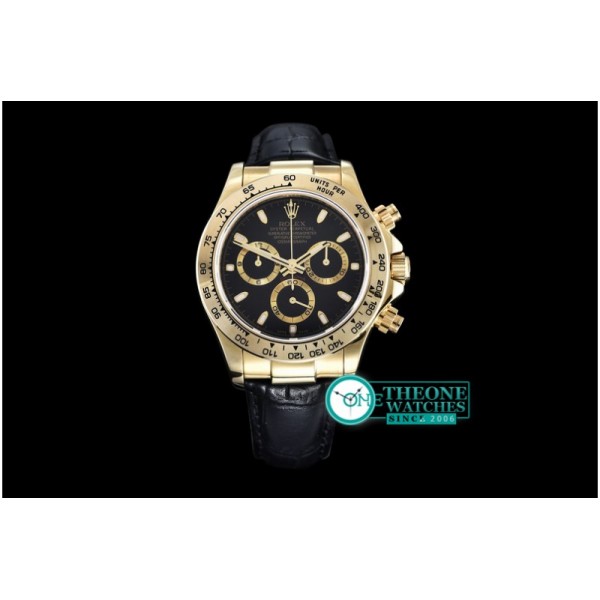 Rolex - Daytona YG/LE Black Stick BP Ult A-7750 Mod 4130