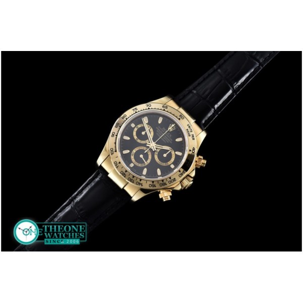 Rolex - Daytona YG/LE Black Stick BP Ult A-7750 Mod 4130