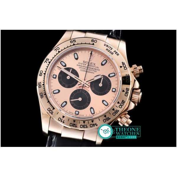 Rolex - Daytona RG/LE Cer Brown Num BP Ult A-7750 Mod 4130