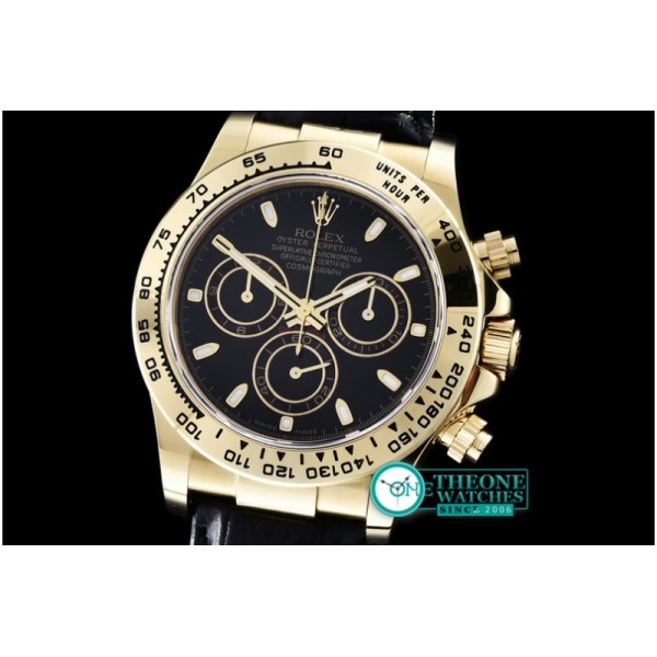 Rolex - Daytona YG/LE Black Stk BP Ult A-7750 Mod 4130