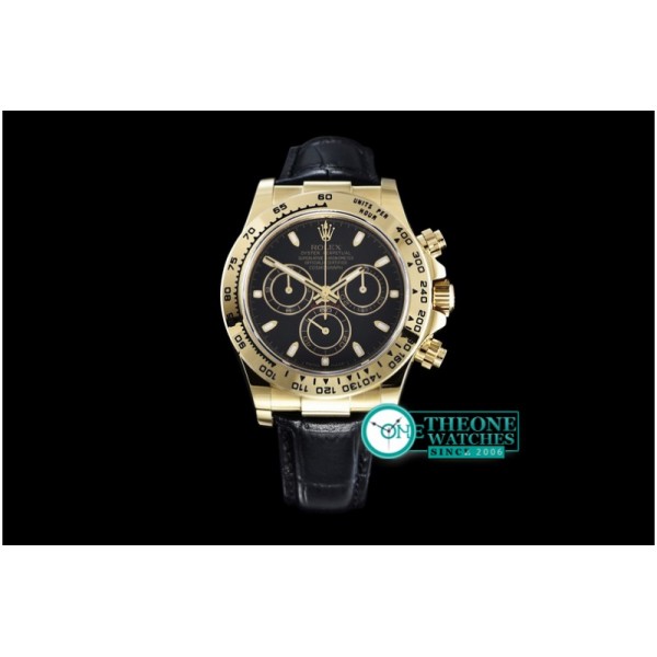 Rolex - Daytona YG/LE Black Stk BP Ult A-7750 Mod 4130