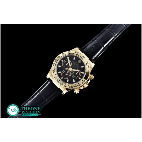 Rolex - Daytona YG/LE Black Stk BP Ult A-7750 Mod 4130