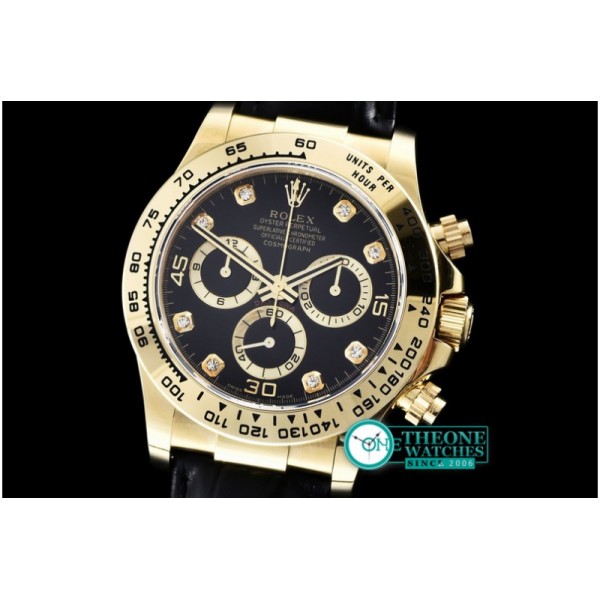 Rolex - Daytona YG/LE Black Dia BP Ult A-7750 Mod 4130