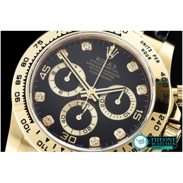 Rolex - Daytona YG/LE Black Dia BP Ult A-7750 Mod 4130