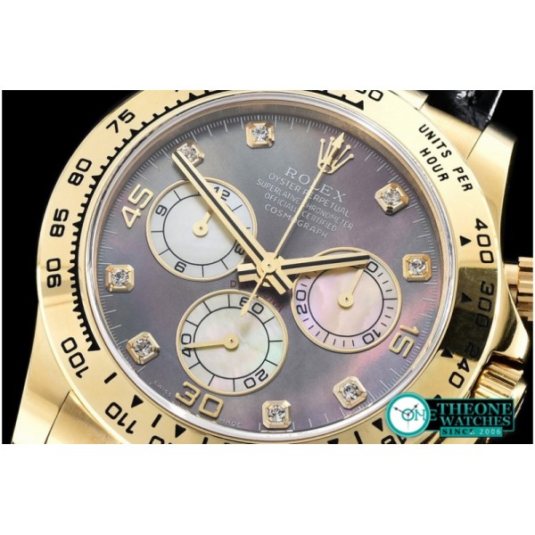 Rolex - Daytona YG/LE Black MOP Dia BP Ult A-7750 Mod 4130