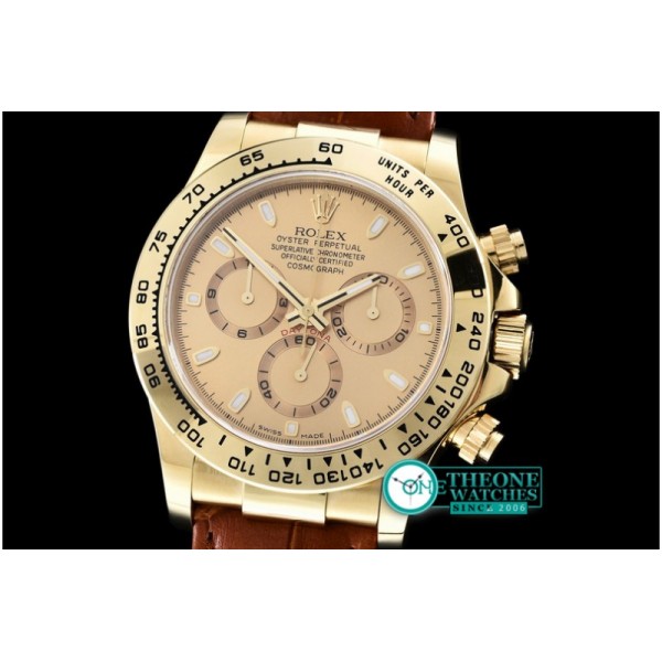 Rolex - Daytona YG/LE Gold Stk BP Ult A-7750 Mod 4130