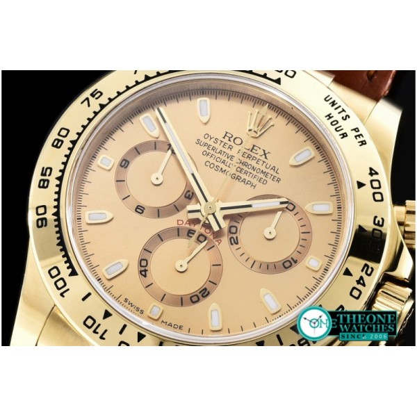 Rolex - Daytona YG/LE Gold Stk BP Ult A-7750 Mod 4130