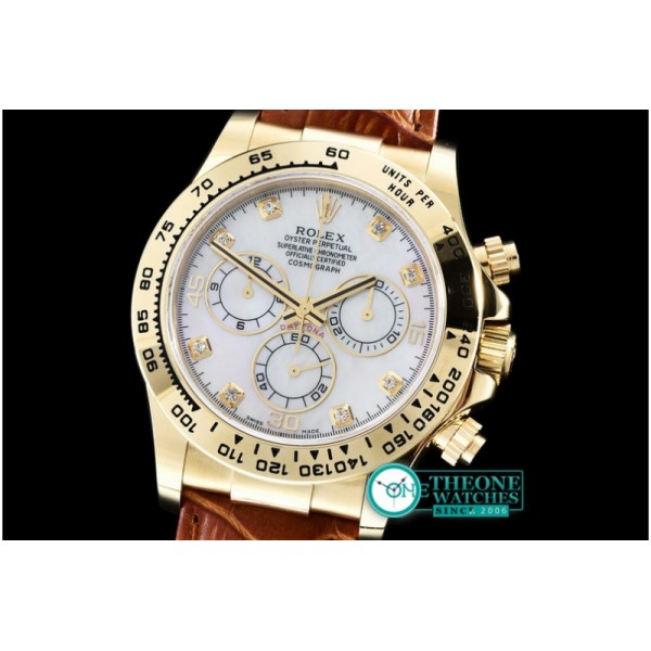 Rolex - Daytona YG/LE White MOP Dia BP Ult A-7750 Mod 4130