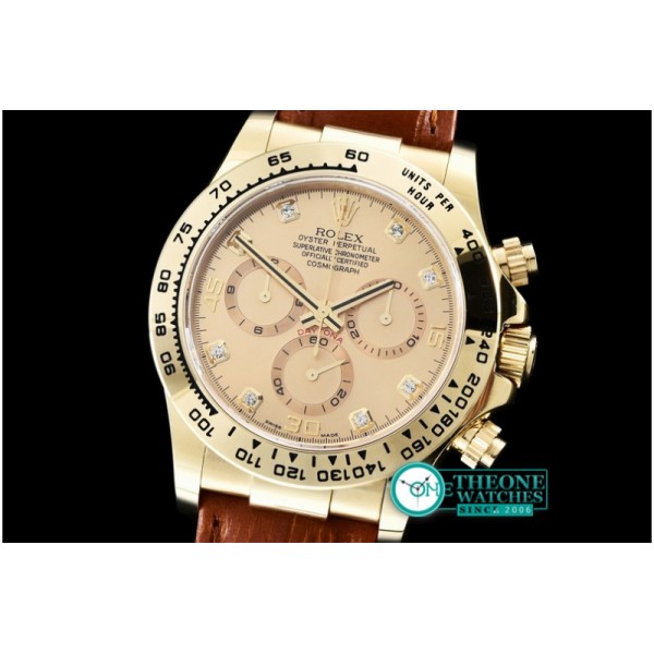 Rolex - Daytona YG/LE Gold Dia BP Ult A-7750 Mod 4130