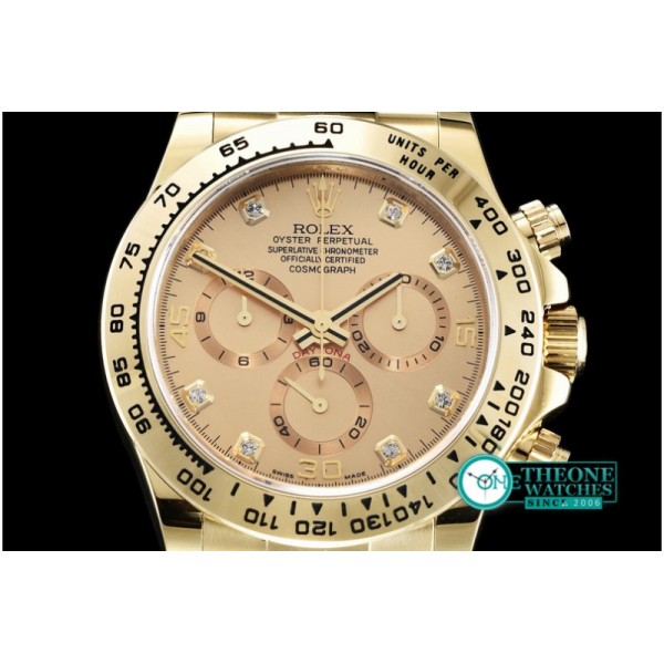 Rolex - Daytona YG/LE Gold Dia BP Ult A-7750 Mod 4130