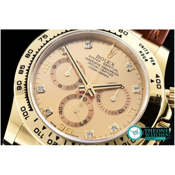 Rolex - Daytona YG/LE Gold Dia BP Ult A-7750 Mod 4130