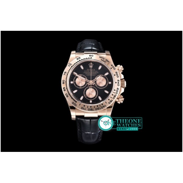 Rolex - Daytona RG/LE Black Stk BP Ult A-7750 Mod 4130