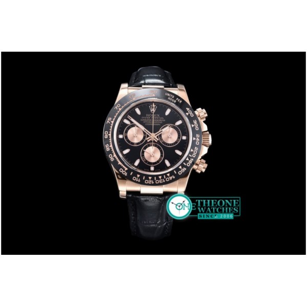 Rolex - Daytona RG/LE Black Stk BP Ult A-7750 Mod 4130