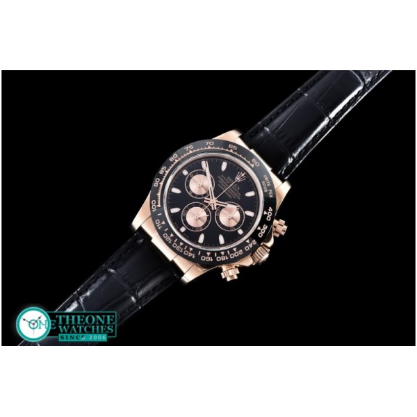 Rolex - Daytona RG/LE Black Stk BP Ult A-7750 Mod 4130