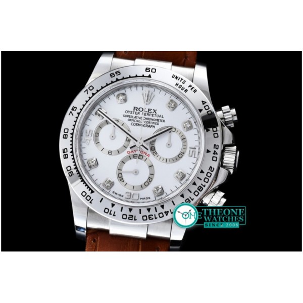 Rolex - Basel 2016 Daytona SS/LE White Diam BP Ult A-7750