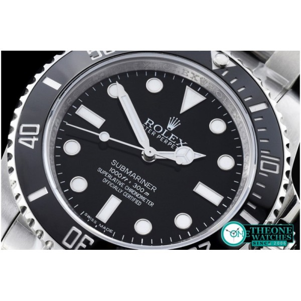 Rolex - Submariner No Date 114060 SS/SS Black JF SA-3130