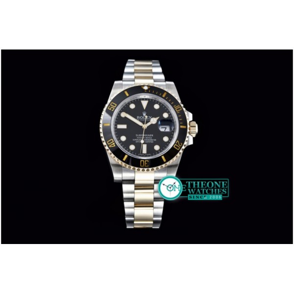 Rolex - Submariner 116613 18K Wrapped TT Blk V7 Noob A-2836