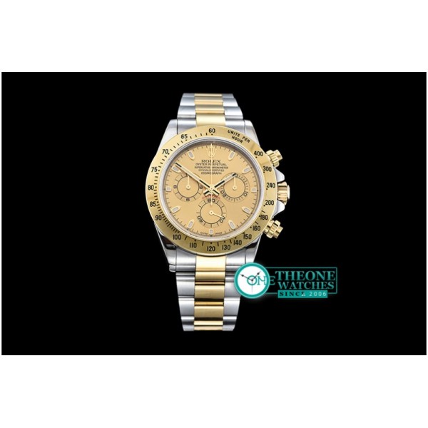 Rolex - Daytona TT YG/SS Gold Stick JF A-7750