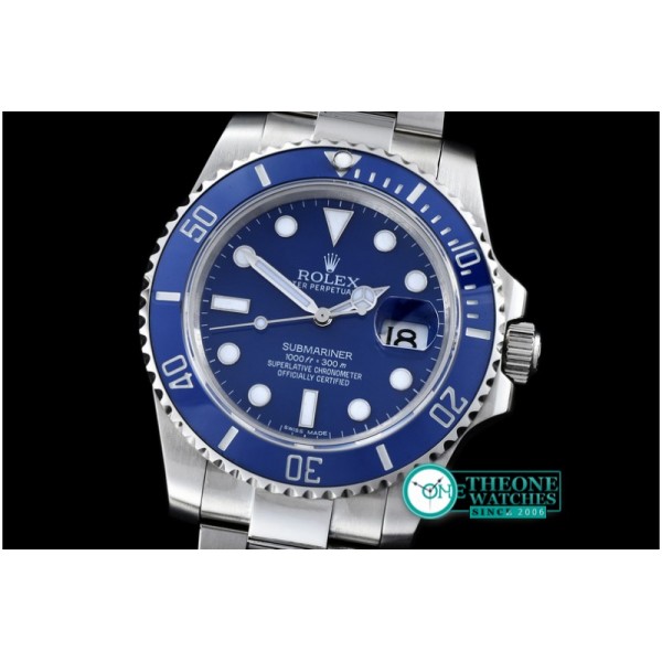 Rolex - Submariner SS/SS Blue BP Ultimate Swiss Eta 2836